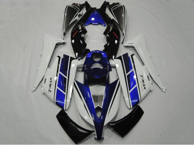 Carena Moto Yamaha TMAX530 2012-2014 - Bianco Blu Nero
