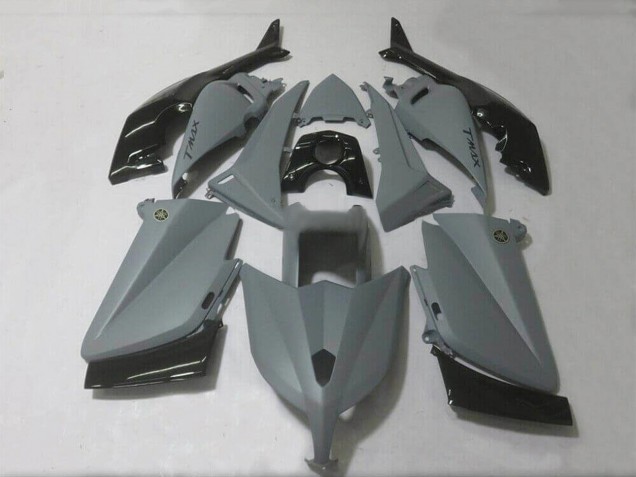Carene Moto Yamaha TMAX530 2012-2014 - Grigio Opaco Nero Lucido