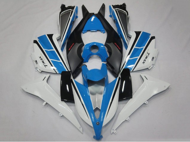 Carene Moto Yamaha TMAX530 2012-2014 - Bianco Blu Nero