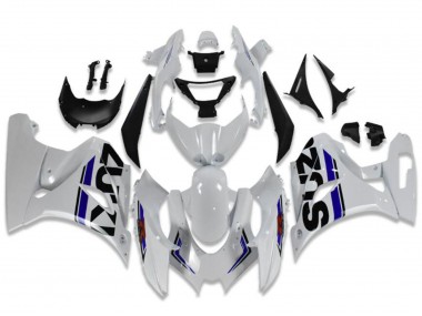 Carene Moto Suzuki GSXR 1000 2017-2024 - Bianco Blu Nero
