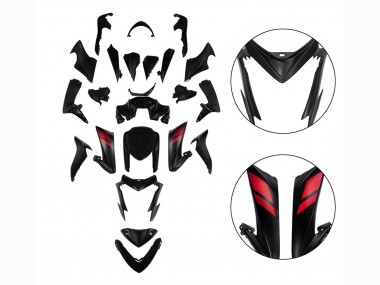 Carene Moto Suzuki GSX-S 1000 2015-2020 - Nero Rosso