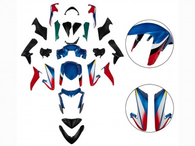 Carene Moto Suzuki GSX-S 1000 2015-2020 - Blu Rosso Nero