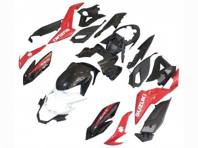 Carene Moto Suzuki GSX-S 750 2017-2022 - Rosso Bianco