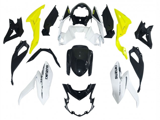 Carene Moto Suzuki GSX-S 750 2017-2022 - Bianco Giallo