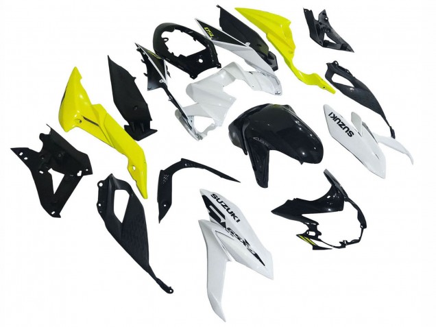 Carene Moto Suzuki GSX-S 750 2017-2022 - Bianco Giallo