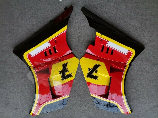 Carene Moto Suzuki RG400 RG500 RG400/500 1984-1987 - Rosso Giallo Nero 7