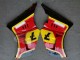 Carene Moto Suzuki RG400 RG500 RG400/500 1984-1987 - Rosso Giallo Nero 7