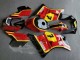 Carene Moto Suzuki RG400 RG500 RG400/500 1984-1987 - Rosso Giallo Nero 7