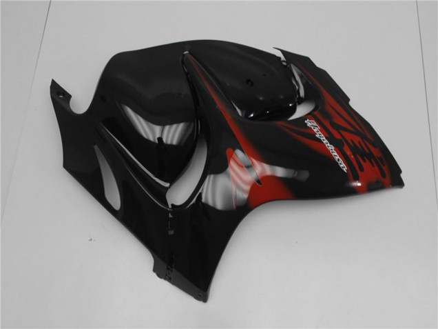 Carene Moto Suzuki GSXR 1300 Hayabusa 2008-2020 - Nero Lucido Rosso