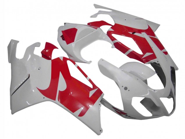 Carene Moto Aprilia RSV1000 2003-2006 - Bianco Rosso