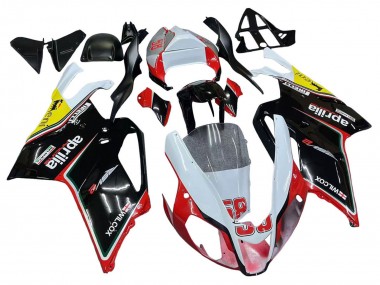 Carene Moto Aprilia RSV1000 2003-2006 - Bianco Rosso Nero Giallo 58