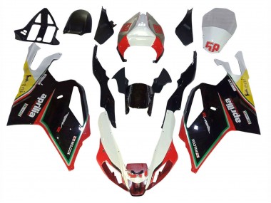 Carene Moto Aprilia RSV1000 2003-2006 - Bianco Nero Rosso Giallo 58