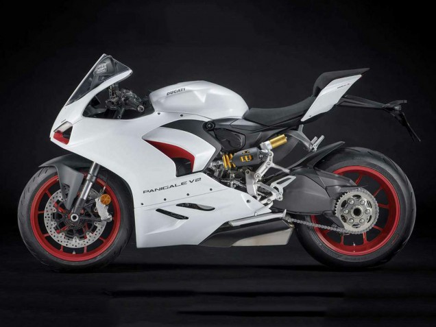 Carene Moto Ducati Panigale V2 2020-2024 - Bianco Rosso Nero Opaco