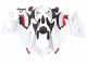 Carene Moto Ducati Panigale V2 2020-2024 - Bianco Rosso Nero Opaco