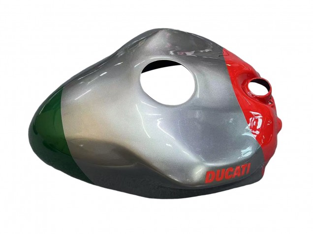 Carene Moto Ducati Panigale V2 2020-2024 - Argento Rosso Verde