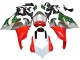 Carene Moto Ducati Panigale V2 2020-2024 - Argento Rosso Verde