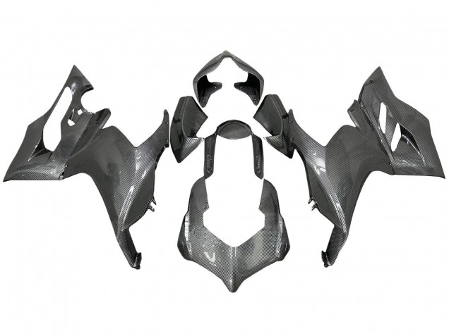 Carene Moto Ducati Panigale V2 2020-2024 - Nero Fibra di Carbonio Stile