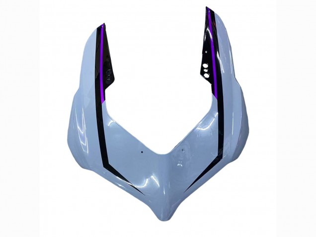 Carene Moto Ducati Panigale V2 2020-2024 - Grigio Lucido Viola Nero Lucido