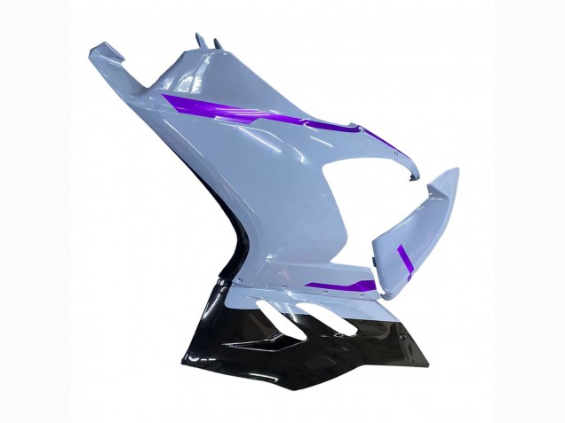 Carene Moto Ducati Panigale V2 2020-2024 - Grigio Lucido Viola Nero Lucido