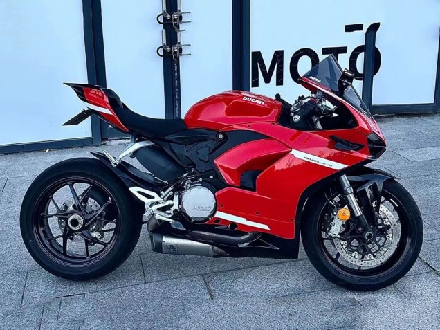 Carene Moto Ducati Panigale V2 2020-2024 - Rosso Bianco