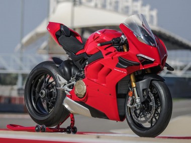 Carena Moto Ducati Panigale V4 V4S 2020-2021 - Rosso Nero Opaco