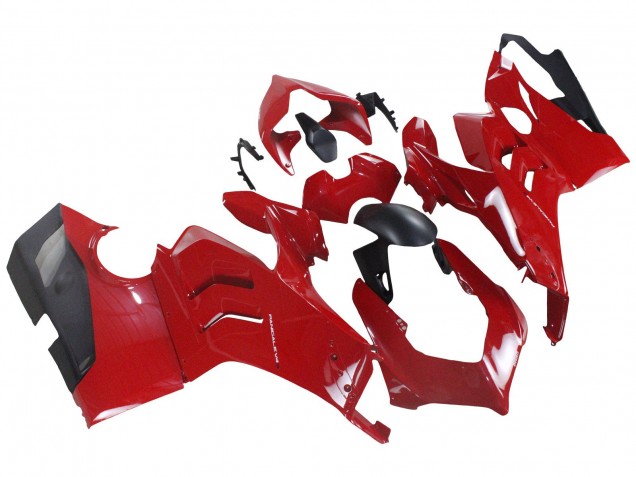 Carena Moto Ducati Panigale V4 V4S 2020-2021 - Rosso Nero Opaco