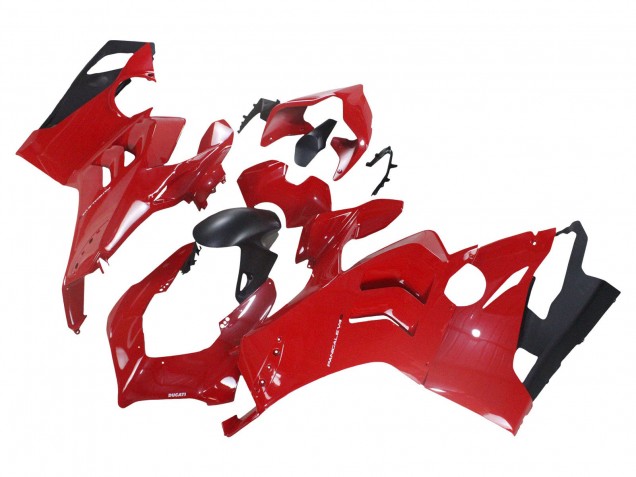 Carena Moto Ducati Panigale V4 V4S 2020-2021 - Rosso Nero Opaco