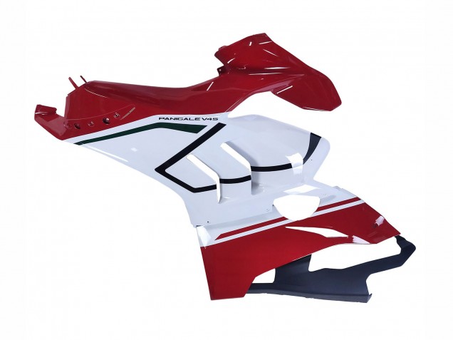 Carene Moto Ducati Panigale V4 V4S 2020-2021 - Bianco Rosso Verde Nero Opaco