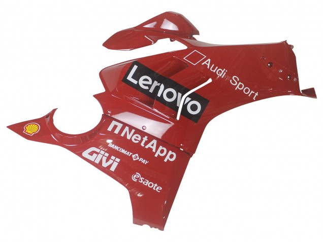 Carena Moto Ducati Panigale V4 V4S 2020-2021 - Rosso Nero Lucido Lenovo 117