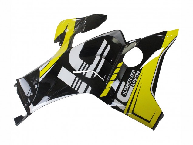 Carene Moto Ducati Panigale V4 V4S 2020-2021 - Giallo Bianco Nero Lucido