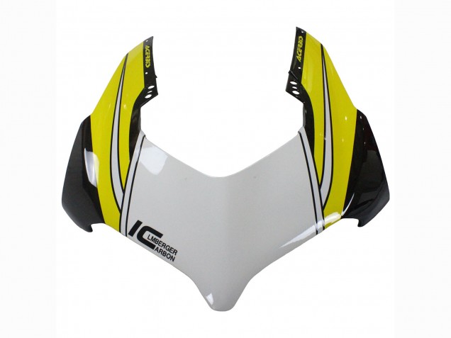 Carene Moto Ducati Panigale V4 V4S 2020-2021 - Giallo Bianco Nero Lucido