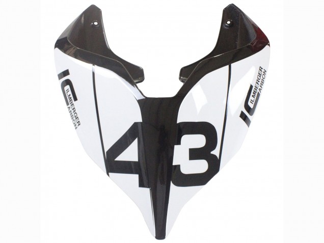 Carene Moto Ducati Panigale V4 V4S 2020-2021 - Giallo Bianco Nero Lucido