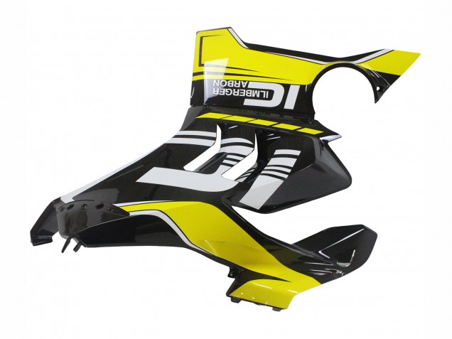 Carene Moto Ducati Panigale V4 V4S 2020-2021 - Giallo Bianco Nero Lucido