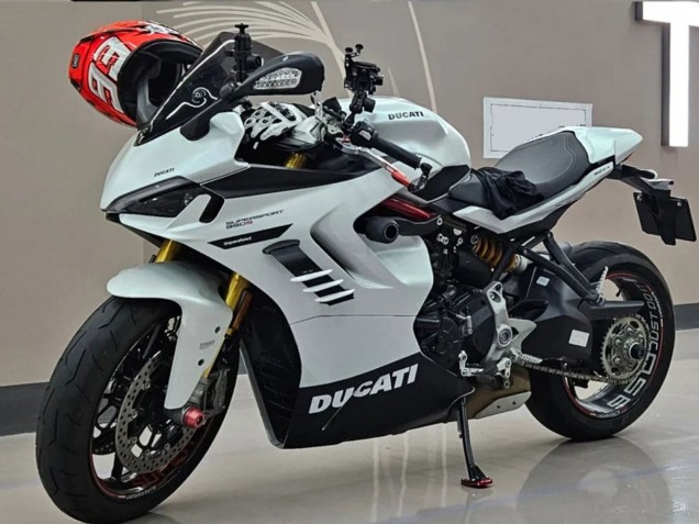 Carene Moto Ducati 2021-2024 Ducati Supersport 950/950S 2021-2024 - Bianco Nero