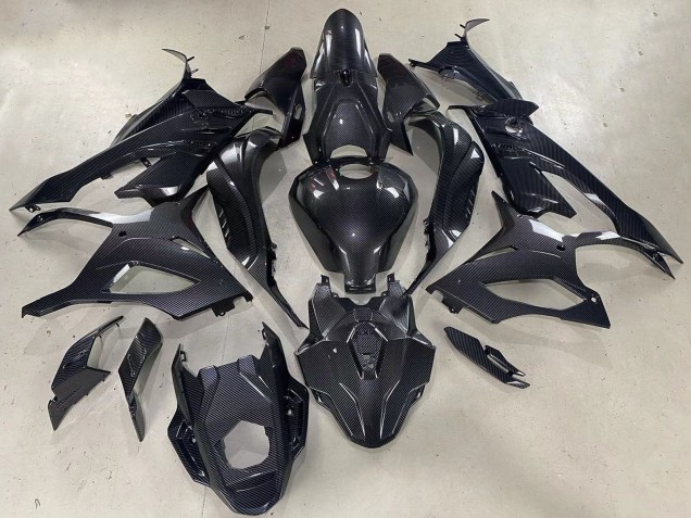 Carene Moto BMW S1000RR 2023-2024 - Nero Lucido Fibra di Carbonio