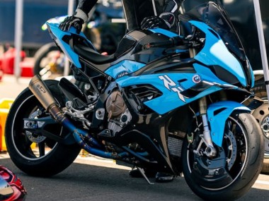 Carene Moto BMW S1000RR 2019-2022 - Blu Nero Fibra di Carbonio