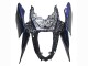 Carene Moto BMW S1000RR 2019-2022 - Pendenza Blu Viola Forgiato Fibra di Carbonio