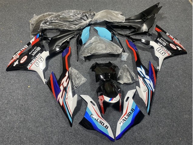 Carene Moto BMW S1000RR 2019-2022 - Blu Bianco Rosso 98