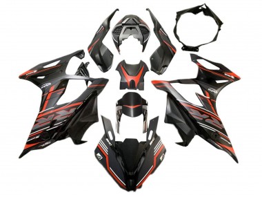 Carena Moto BMW S1000RR 2019-2022 - Nero Opaco Rosso