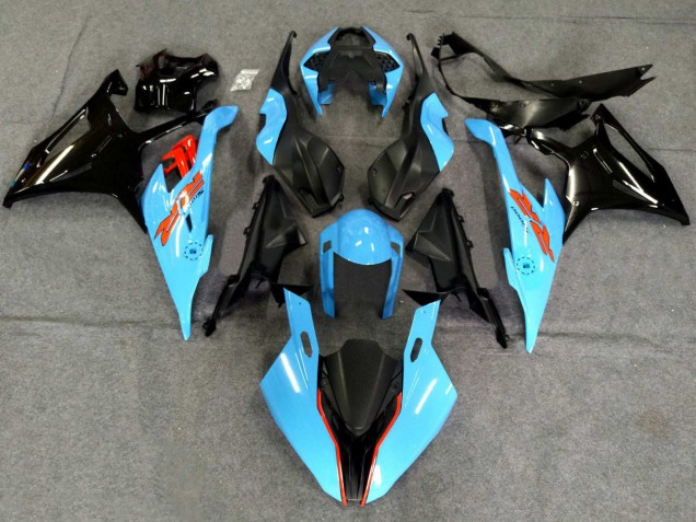 Carene Moto BMW S1000RR 2019-2022 - Nero Azzurro Chiaro