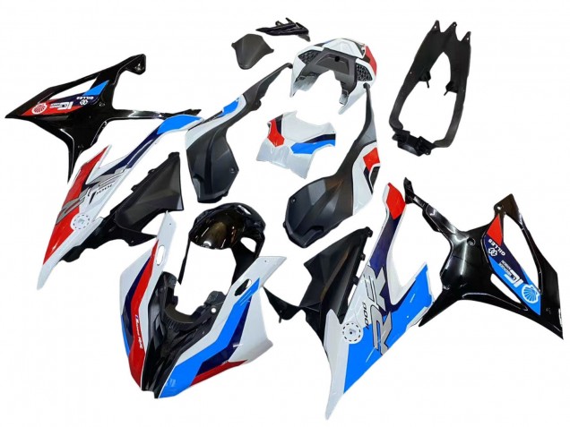 Carene Moto BMW S1000RR 2019-2022 - Nero Rosso Blu Bianco