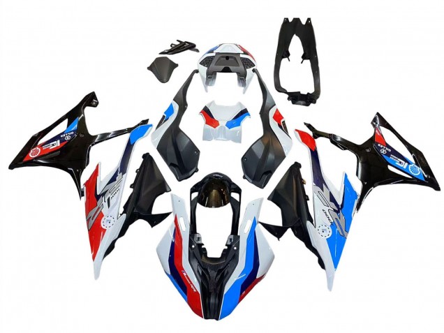 Carene Moto BMW S1000RR 2019-2022 - Nero Rosso Blu Bianco