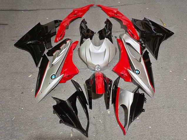 Carene Moto BMW S1000RR 2019-2022 - Nero Argento Rosso