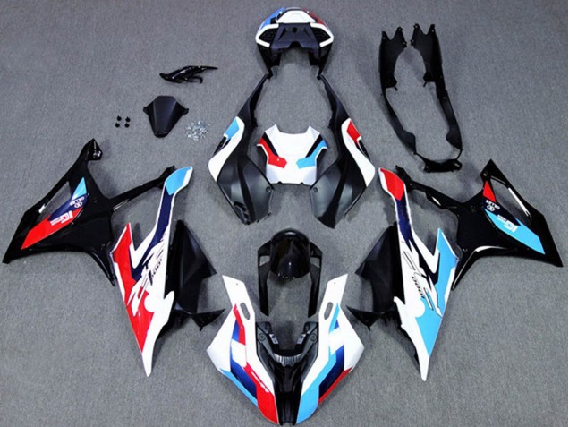 Carene Moto BMW S1000RR 2019-2022 - Nero Bianco Blu