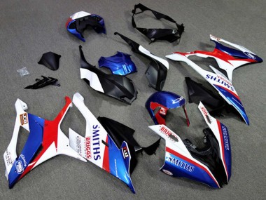Carene Moto BMW S1000RR 2019-2022 - Bianco Blu Rosso Smiths