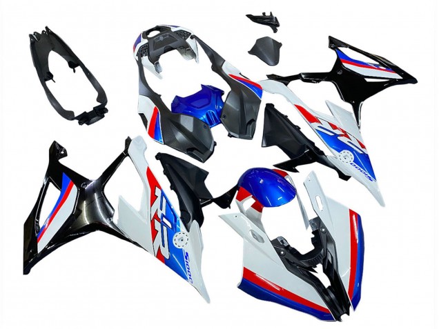 Carene Moto BMW S1000RR 2019-2022 - Bianco Blu Rosso