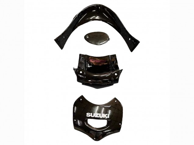 Carene Moto Suzuki GSX600F/GSX750F 2004-2006 - Nero Lucido Rosso Fiamma