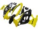 Carene Moto Suzuki GSX600F/GSX750F 2004-2006 - Nero Lucido Giallo