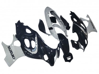 Carena Moto Suzuki GSX600F/GSX750F 2004-2006 - Nero Lucido Grigio