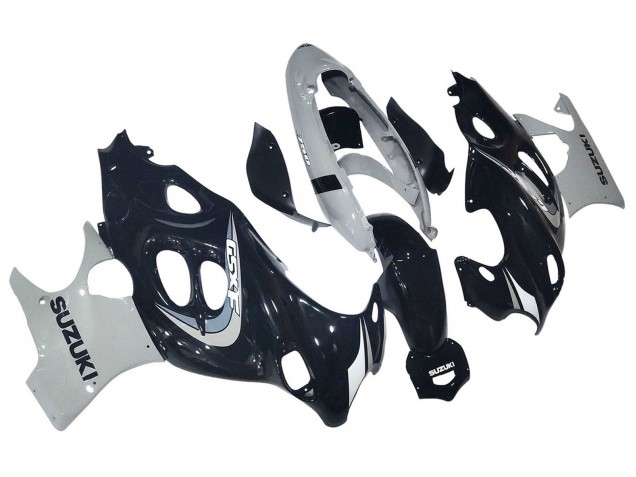 Carena Moto Suzuki GSX600F/GSX750F 2004-2006 - Nero Lucido Grigio